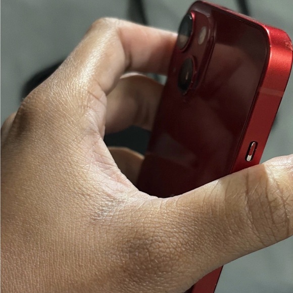 Apple iPhone in Vibrant Red